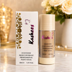 Kashee's Liquid Foundation And Paint Stick Combo - Beauty Accessory Designed For Makeup Application And Daily Skincare Routine - Ivory skin tone